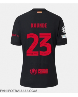 Barcelona Jules Kounde #23 Tricou Fotbal Replică 2024-25 Barbati Deplasare